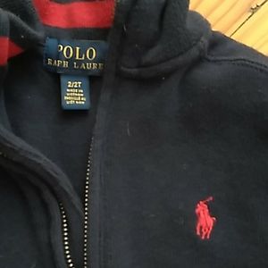 Blue 2T Ralf Lauren sweater